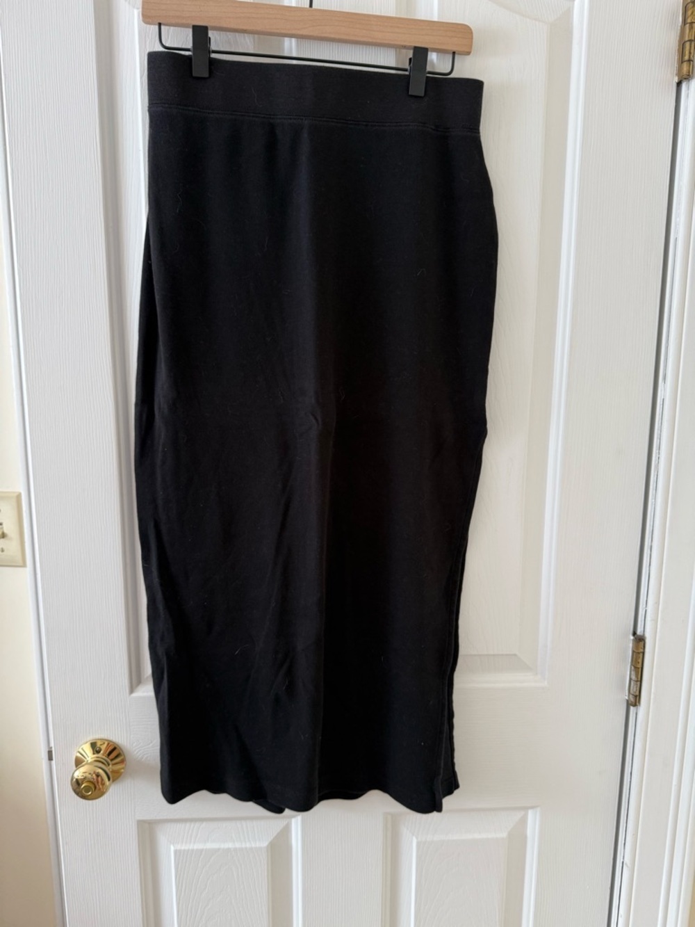 Black Women's Midi Skirt